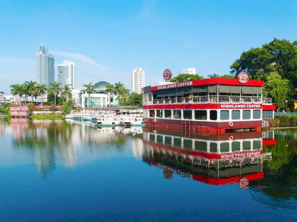 The lakeside ambiance creates an unforgettable experience
